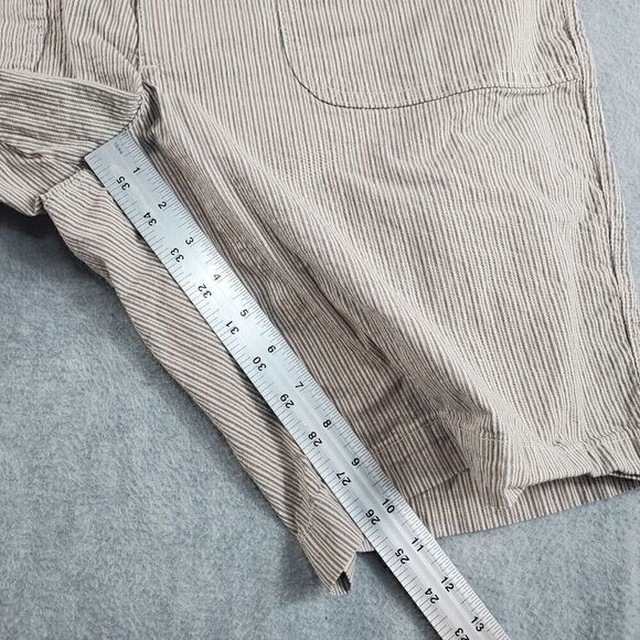 VF Jeanswear Shorts Womens 14 Medium Tan Textured Comfort Waistband Bermuda - Picture 5 of 7